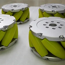Heavy-duty mecanum wheels for AGV platforms
