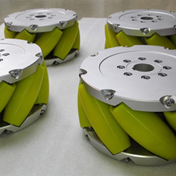 Heavy-duty mecanum wheels for AGV platforms
