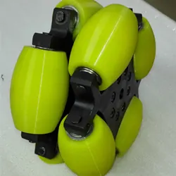 Industrial omni wheel for material handling