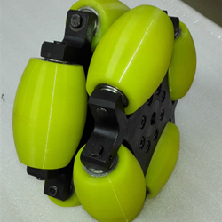 Industrial omni wheel for material handling