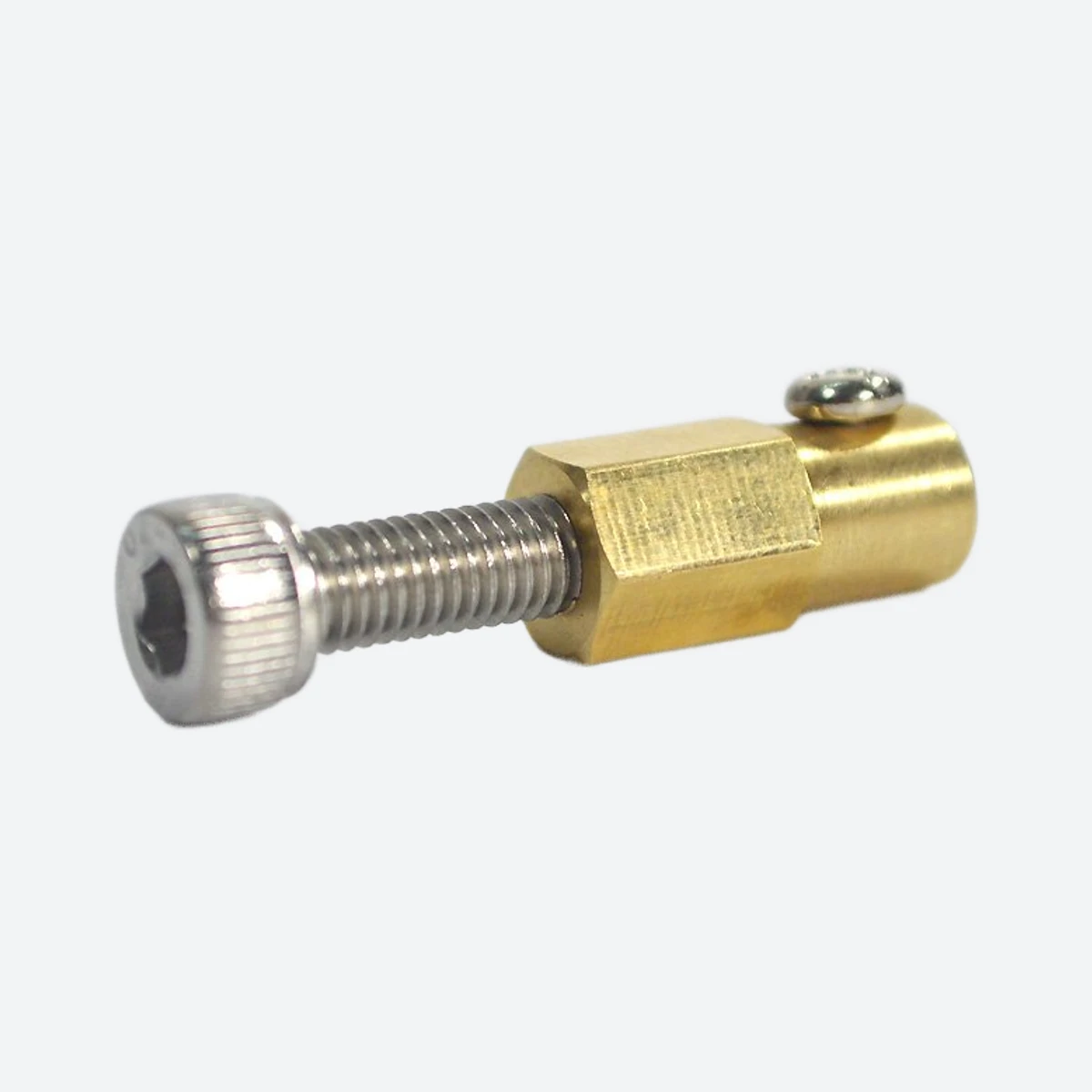 4mm Brass Hex Coupling MH129 - product view 2