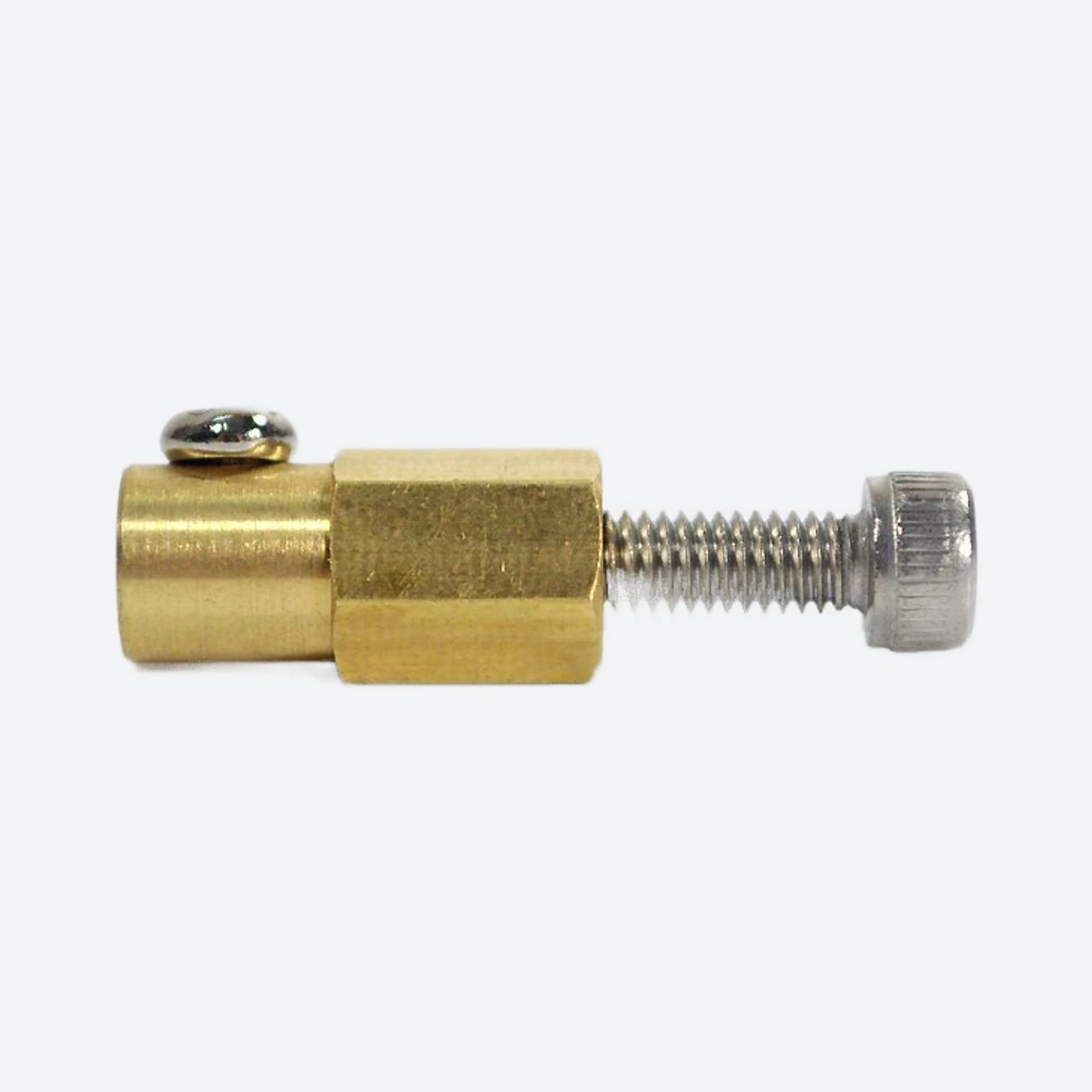 3mm Brass Hex Coupling MH128 - product view 1