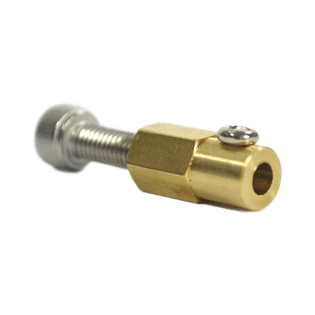 MH129 - 4mm 真鍮 六角カップリング - 製品画像